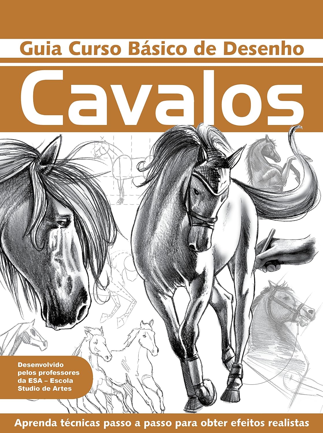 ler totalmente Guia Curso Básico de Desenho - Cavalos