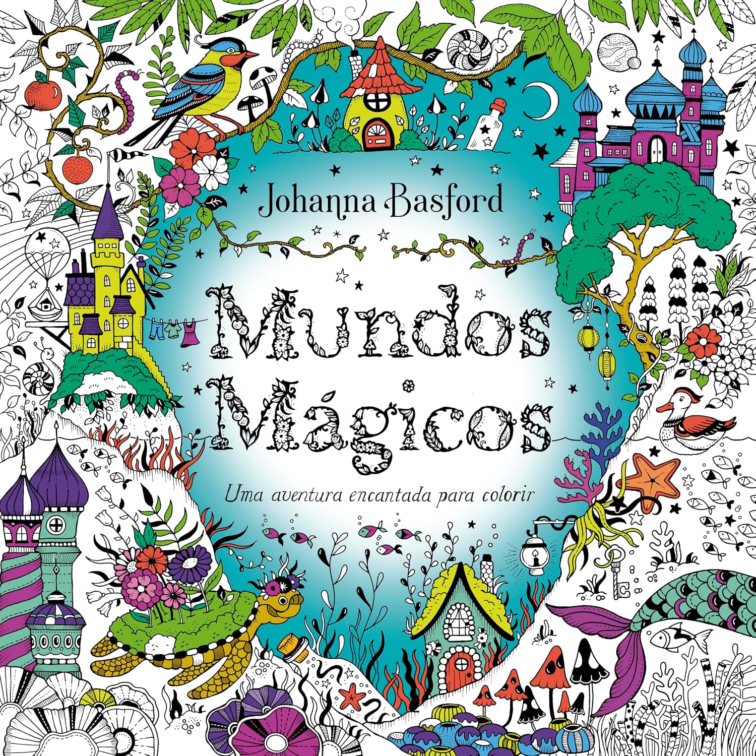 capítulo por capítulo baixar Mundos mágicos: Uma aventura encantada para colorir