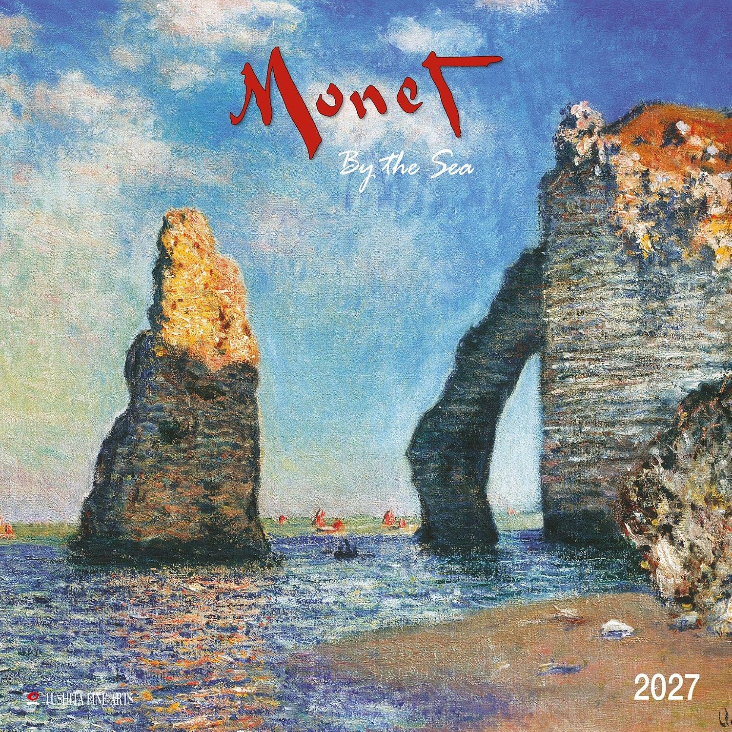 Claude Monet - By the Sea 2027: Kalender 2027