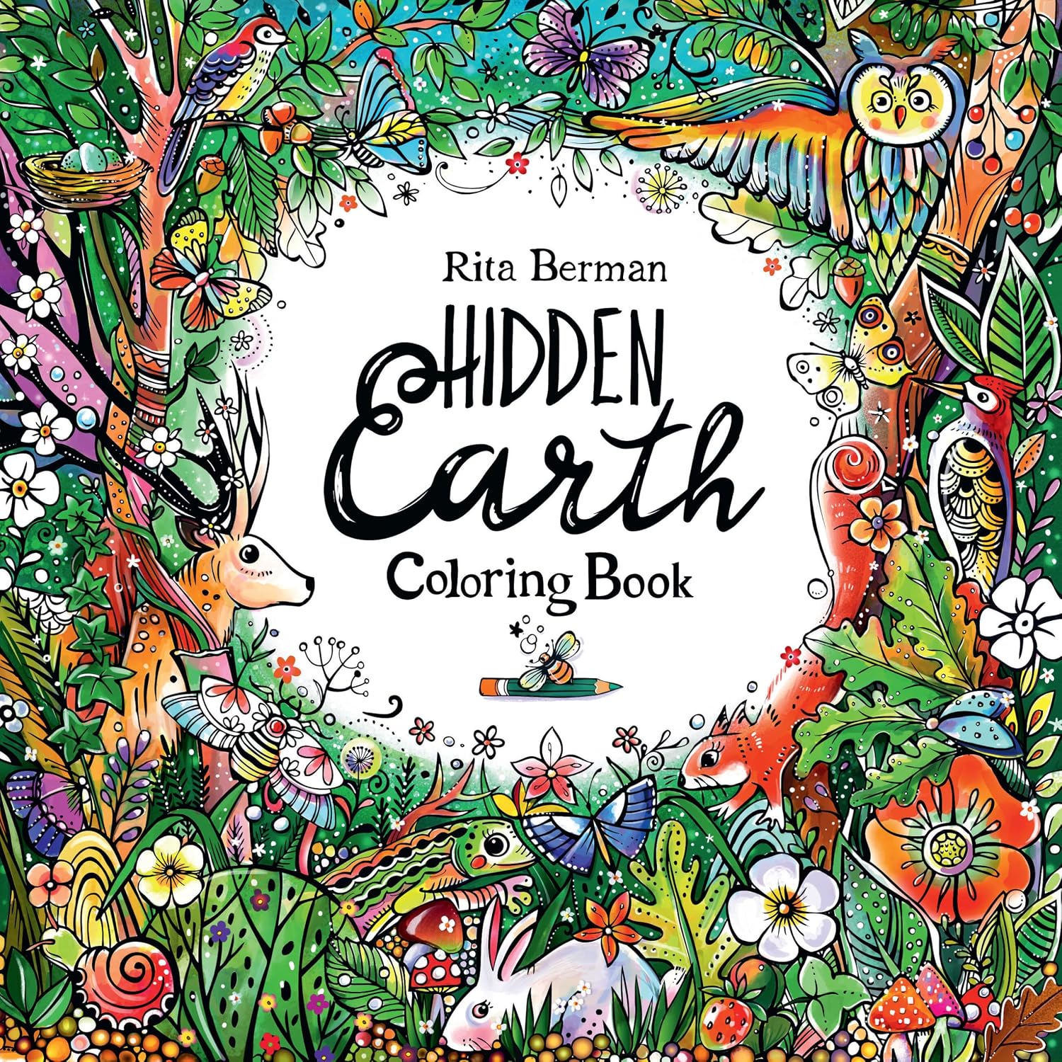 Hidden Earth Coloring Book: Color and Breathe baixar livro de graça